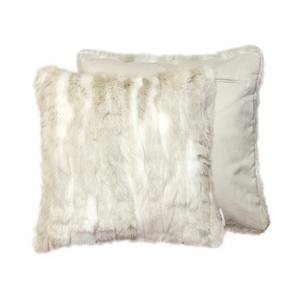 Housse de coussin T- Fleece Crème