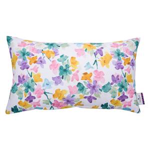 Housse de coussin T-Petite Flowers Coton - Blanc / Vert