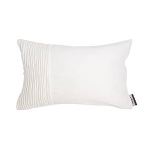 Housse de coussin T-Uni Pleats Blanc - 30 x 50 cm