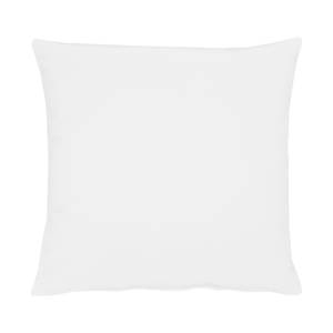 Housse de coussin Tizian Blanc pur - 46 x 46 cm