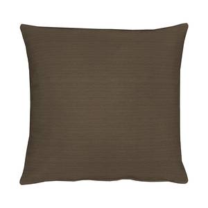 Housse de coussin Tizian Marron chocolat - 40 x 40 cm