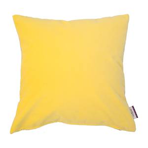 Federa per cuscino Velvet Linen Pad Tessuto - Giallo limone