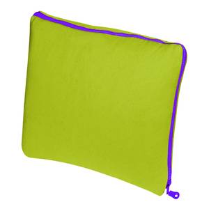 Housse de coussin Zip Tissu mélangé - Citron vert