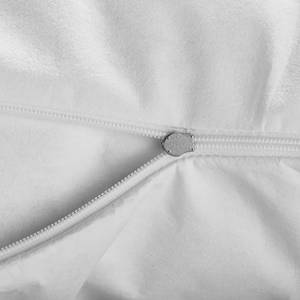 Kissenschutzbezug Milbendicht Polyester/Polyamid - Weiß - 40x80 cm