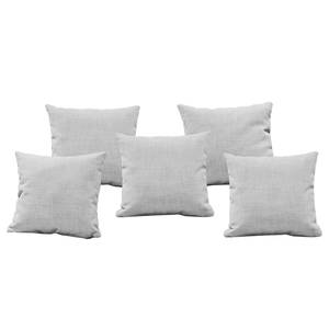 Coussin Jessheim (5 éléments) Tissu - Platine