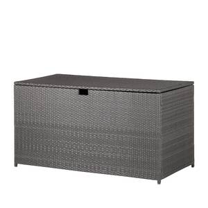 Kissentruhe Paradise Lounge Polyrattan Grau