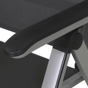 Klappstuhl Core I Kunstfaser / Aluminium - Dunkelgrau / Silber