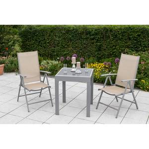 Klappstuhl Amalfi III Aluminium Champagner