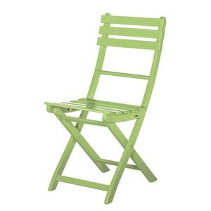 Chaises pliantes Betty Sue I (lot de 2) Vert pastel