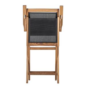 Chaises Teak Line Liviko I (lot de 2) Teck - Pour le jardin - Noir