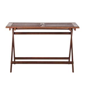 Table pliante Euka Nature Bois - Marron