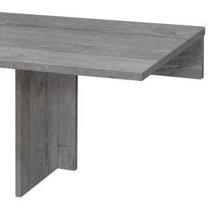 Table pliante Lintgen Gris - Bois manufacturé - 80 x 42 x 50 cm