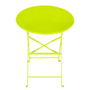 Table pliante Lumi Métal - Vert clair