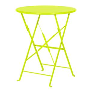 Table pliante Lumi Métal - Vert clair