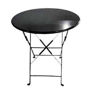 Table pliante Lumi Métal - Noir