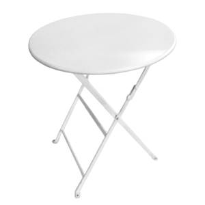 Table pliante Lumi Métal - Blanc