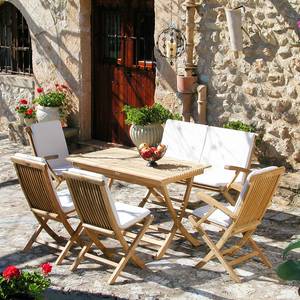 Table pliante TEAK 120 cm, Je commande !