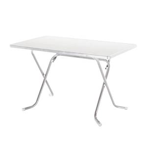 Table pliante Halensee Argenté - 67 x 67 cm