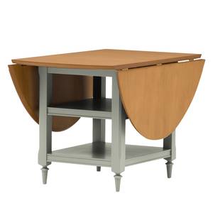Table pliante Sollerön Pin partiellement massif - Pin couleur miel / Granite