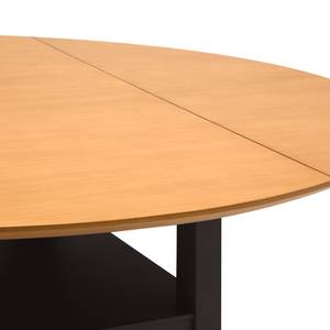 Klaptafel Sollerön deels massief acaciahout - Honingkleurig pijnboomhout/zwart