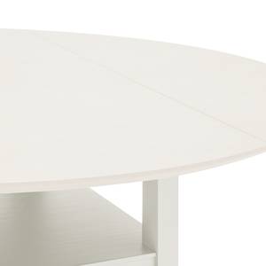 Table pliante Sollerön Pin partiellement massif - Pin blanc verni