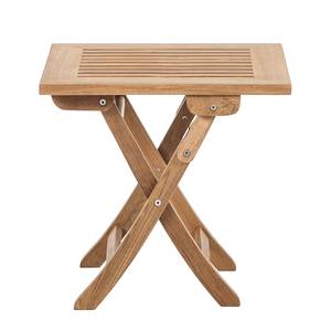 Table de jardin pliante Line Liviko Teck - Marron