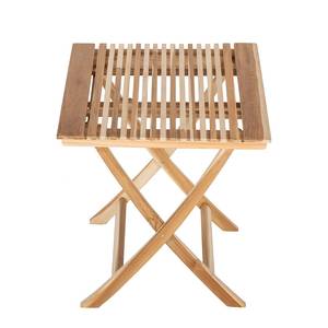 Klapptisch TEAK 70 cm Teakholz massiv