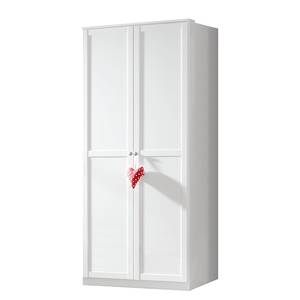 Armoire à vêtements Mika I Blanc alpin - 95 cm - 2 portes