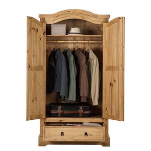 Armoire Finca Rustica I Pin massif - Largeur : 100 cm