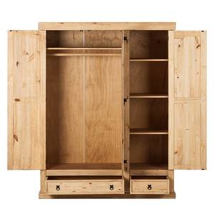 Drehtürenschrank Finca Rustica II Kiefer massiv - Breite: 154 cm