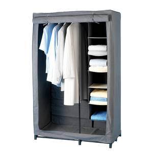 Armoire à vêtements Gris - 101 x 162 x 50 cm