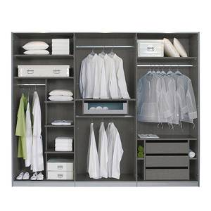 Kit de penderie Tringle porte-cintres coulissante pour armoire manager