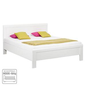 Lit confortable Utrecht I Tête de lit haute - Blanc alpin - 100 x 200cm
