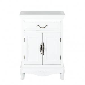 Commode Belleville 1 tiroir et 2 portes Blanc