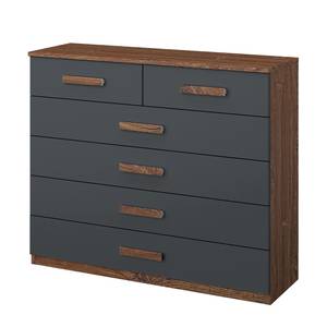 Commode Bernau Metallic grijs