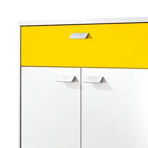 Commode Bolton I Blanc / Jaune soleil