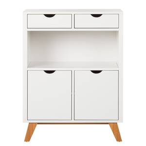 Commode Brekille I Blanc / Chêne