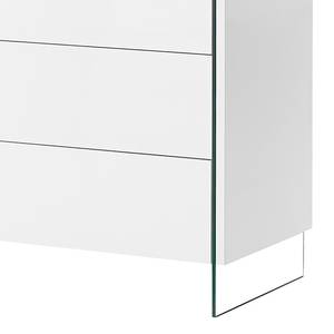 Commode Brunetti (éclairage inclus) Blanc brillant