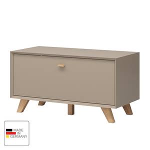 Commode Calvi II Gris minéral / Imitation chêne de Navarra - Conique