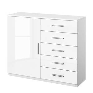 Commode Celle II Blanc alpin / Blanc brillant