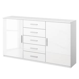 Commode Celle III Blanc alpin / Blanc brillant