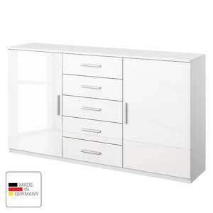 Commode Celle III Blanc alpin / Blanc brillant