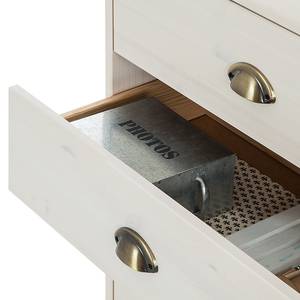 Commode Enrik Pin massif - Blanc