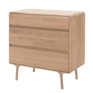 Commode Fleek I Chêne massif - Chêne clair