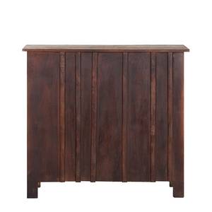 Commode India Avec tiroirs Bois massif verni (90 cm) 3 bois