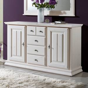 Commode Janina II Wit gewaxt grenenhout