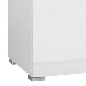 Commode Larado I Blanc brillant / Blanc