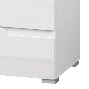 Commode Larado IV Blanc brillant / Blanc