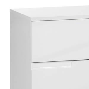 Commode Larado V Blanc brillant / Blanc