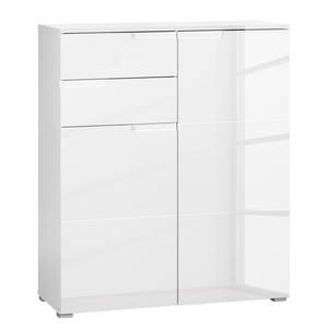 Commode Larado VII hoogglans wit/wit